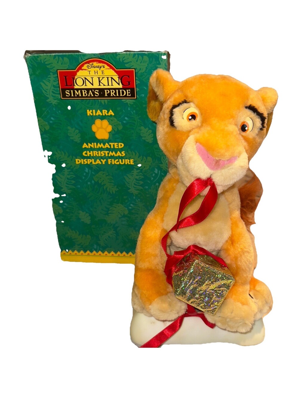 Boxed 1990s Disney The Lion King Simba's Pride Kiara Animated Christmas Plush